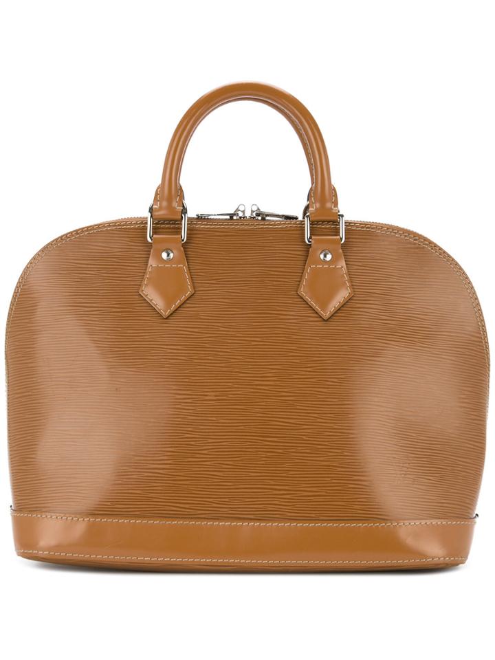 Louis Vuitton Vintage Alma Epi Tote - Brown