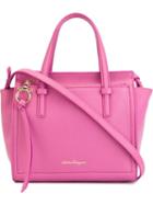 Salvatore Ferragamo Amy Tote, Women's, Pink/purple, Leather