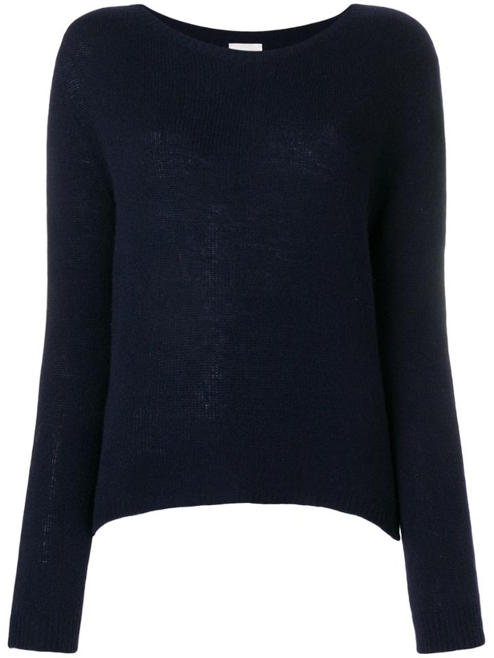 Alysi Ribbed Knit Jumper - Blue