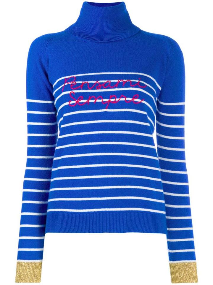 Giada Benincasa Turtle Neck Jumper - Blue