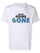 Wood Wood Slogan Round Neck T-shirt - White
