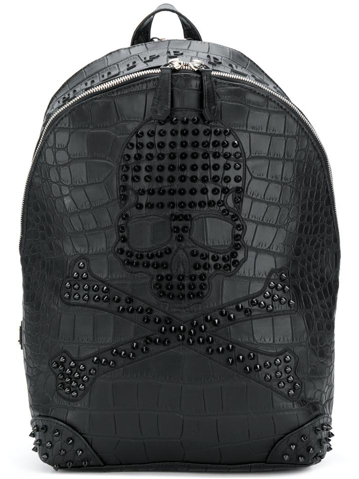 Philipp Plein Shared Every Bruise Backpack - Black