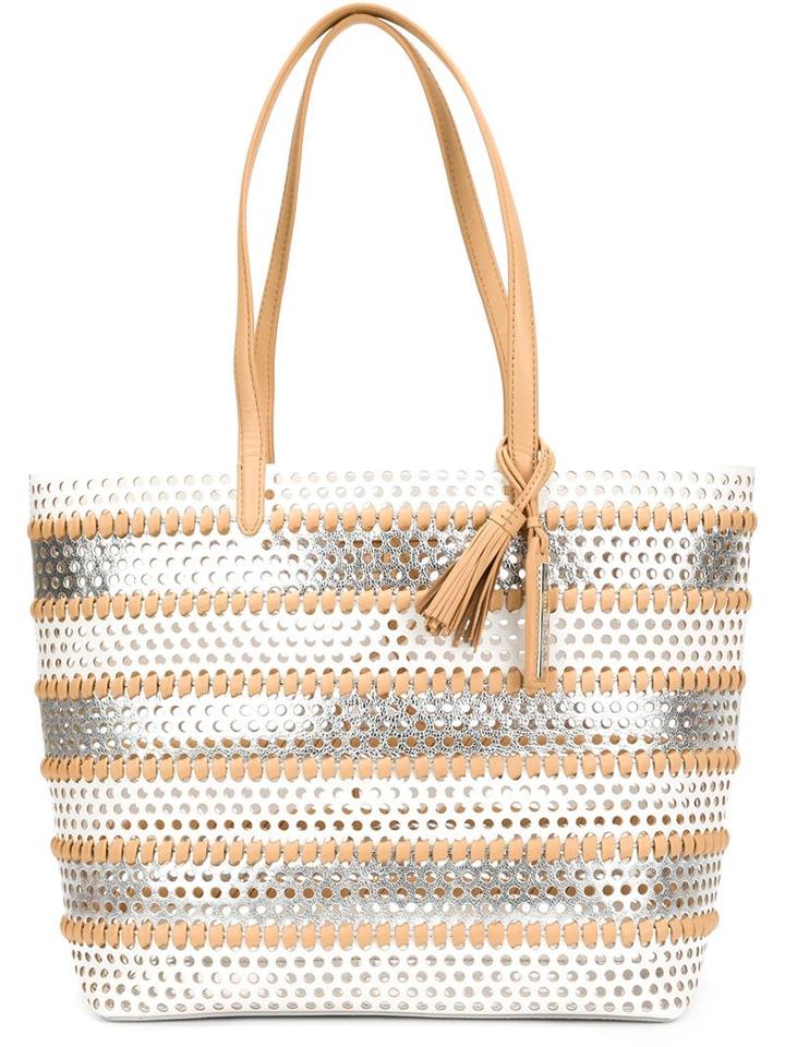 Loeffler Randall Perforated Beach Tote Bag