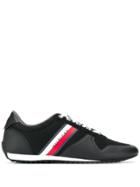 Tommy Hilfiger Panelled Sneakers - Black