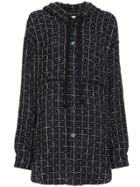 Faith Connexion Tweed Hooded Overshirt - Unavailable