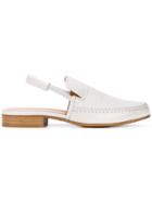 Ports 1961 Crocodile Effect Loafers - White