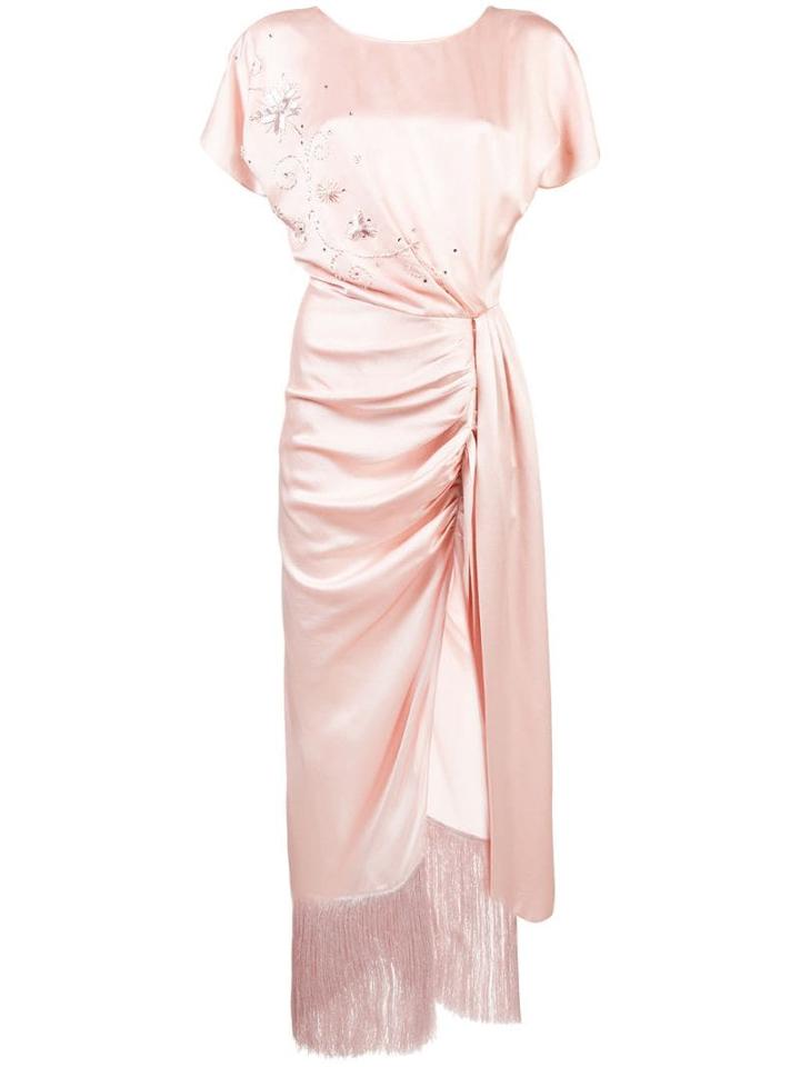 Magda Butrym Side Knot Dress - Pink