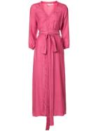 Rhode Resort Wrap Dress - Pink & Purple