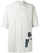 Rick Owens Drkshdw - Jumbo Patch T-shirt - Men - Cotton - One Size, Nude/neutrals, Cotton