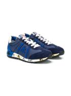 Premiata Kids Panelled Sneakers - Blue