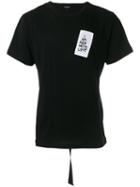 Ann Demeulemeester - Embroidered Patch T-shirt - Men - Cotton/viscose - M, Black, Cotton/viscose