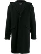Giorgio Armani Single-breasted Coat - Black