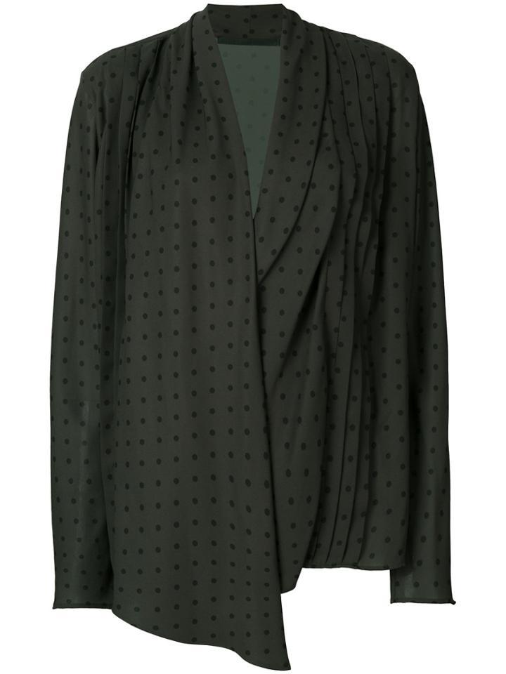 Haider Ackermann Polka-dot Shirt - Green