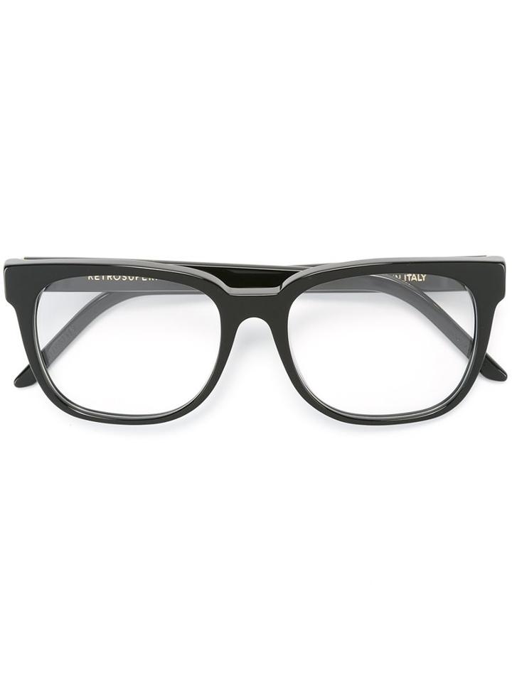 Retrosuperfuture 'people' Glasses, Black, Acetate
