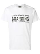 Emporio Armani Boarding T-shirt - White