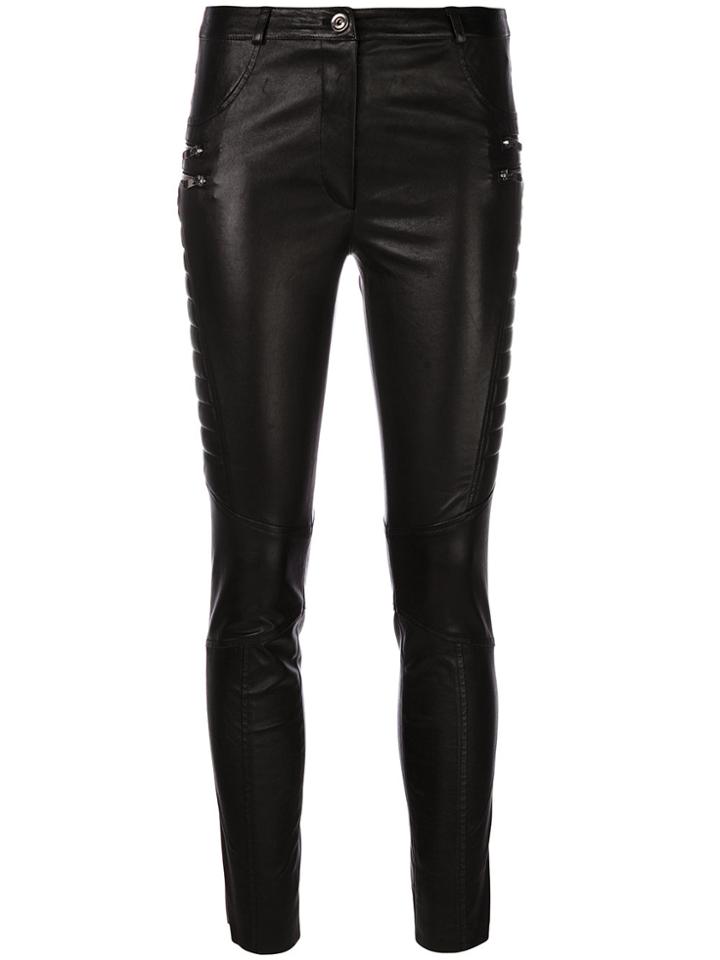 Drome Leather Trousers - Black