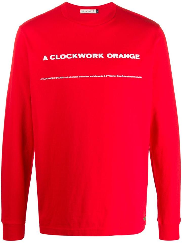 Undercover Clockwork Orange-print Sweatshirt - Red