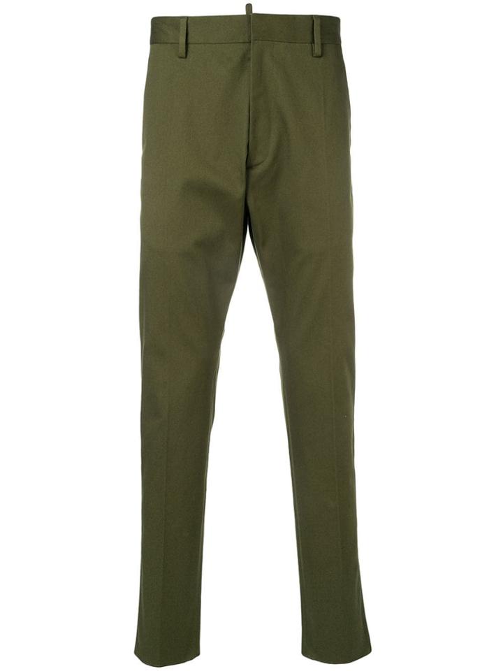 Dsquared2 Regular-fit Chino Trousers - Green