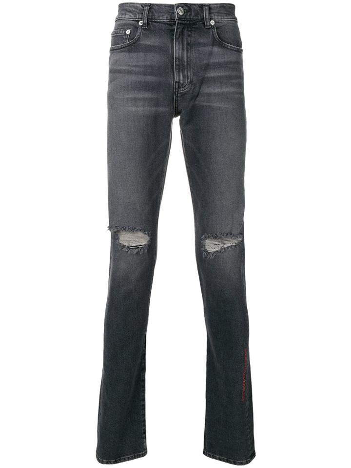 Adaptation Ripped Skinny Jeans - Grey