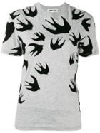 Mcq Alexander Mcqueen Swallow Print T-shirt - Unavailable