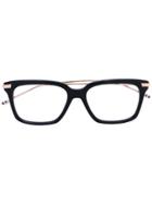 Thom Browne Eyewear Black & Gold Optical Glasses