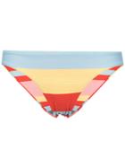 Asceno Bold Stripe Bikini Bottom - Multicolour