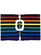 Jw Anderson Knitted Striped Neckband - Multicolour