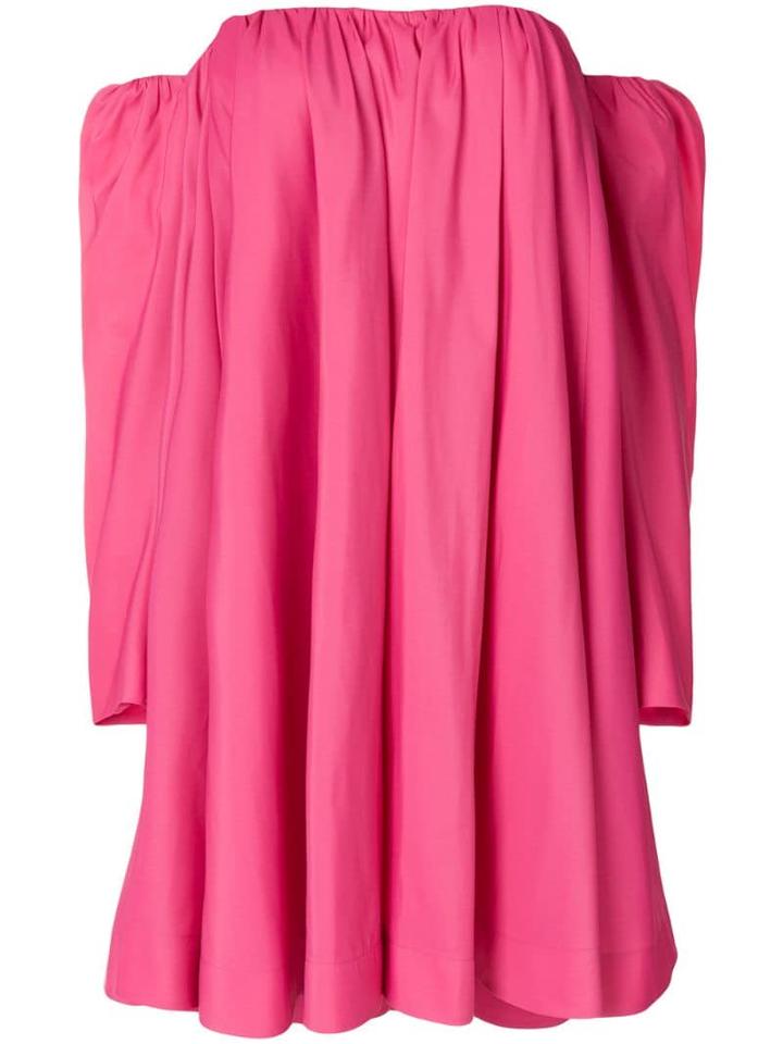 Calvin Klein 205w39nyc Bardot Ruffled Dress - Pink