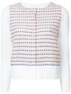 Coohem Embroidered Fitted Cardigan - Multicolour