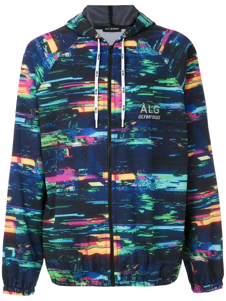 Àlg + Olympikus Hooded Bomber Jacket - Multicolour
