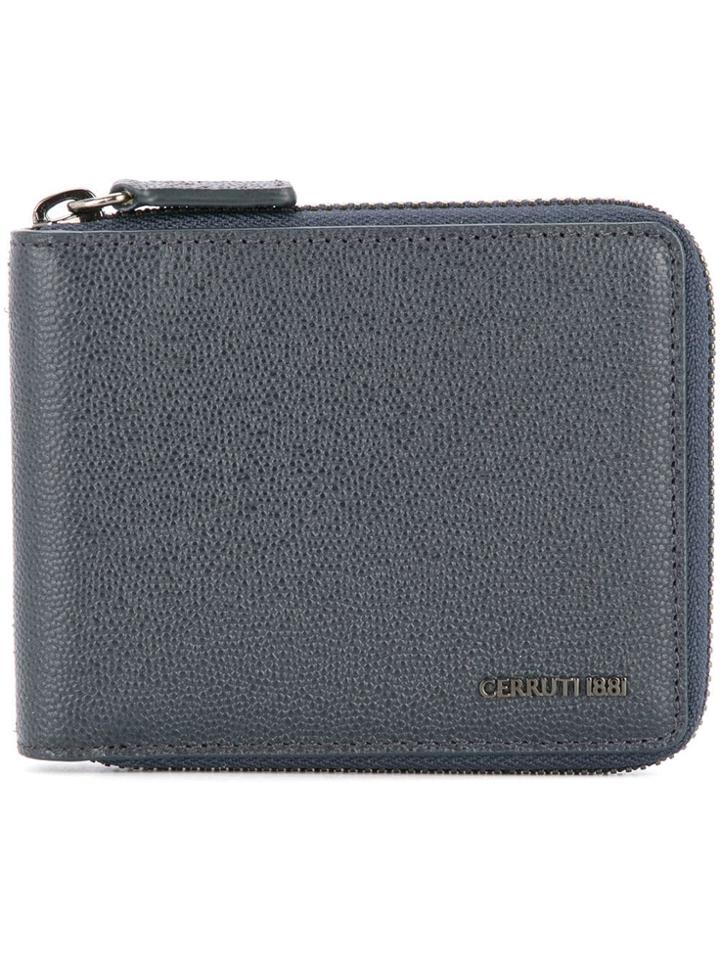 Cerruti 1881 Zip Around Wallet - Blue