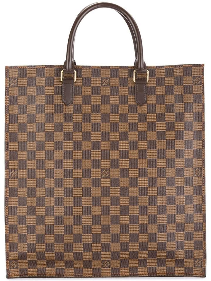 Louis Vuitton Pre-owned Damier Sac Plat Tote - Brown