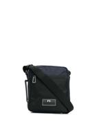 Ps Paul Smith Logo Patch Shoulder Bag - Blue