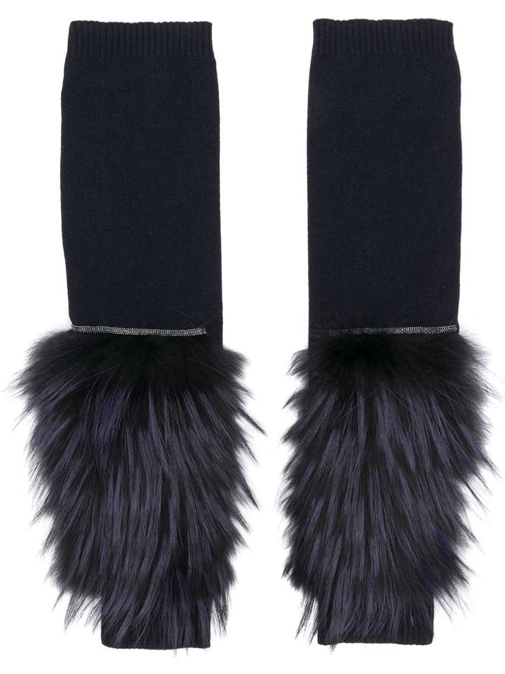 Fabiana Filippi Long Cuffed Sleeves - Blue