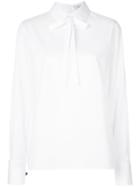Valentino Ribbon Tie Shirt - White