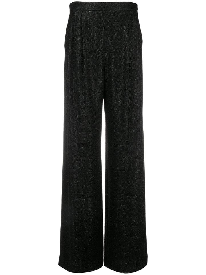 Max Mara Palazzo Trousers - Black