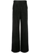 Max Mara Palazzo Trousers - Black