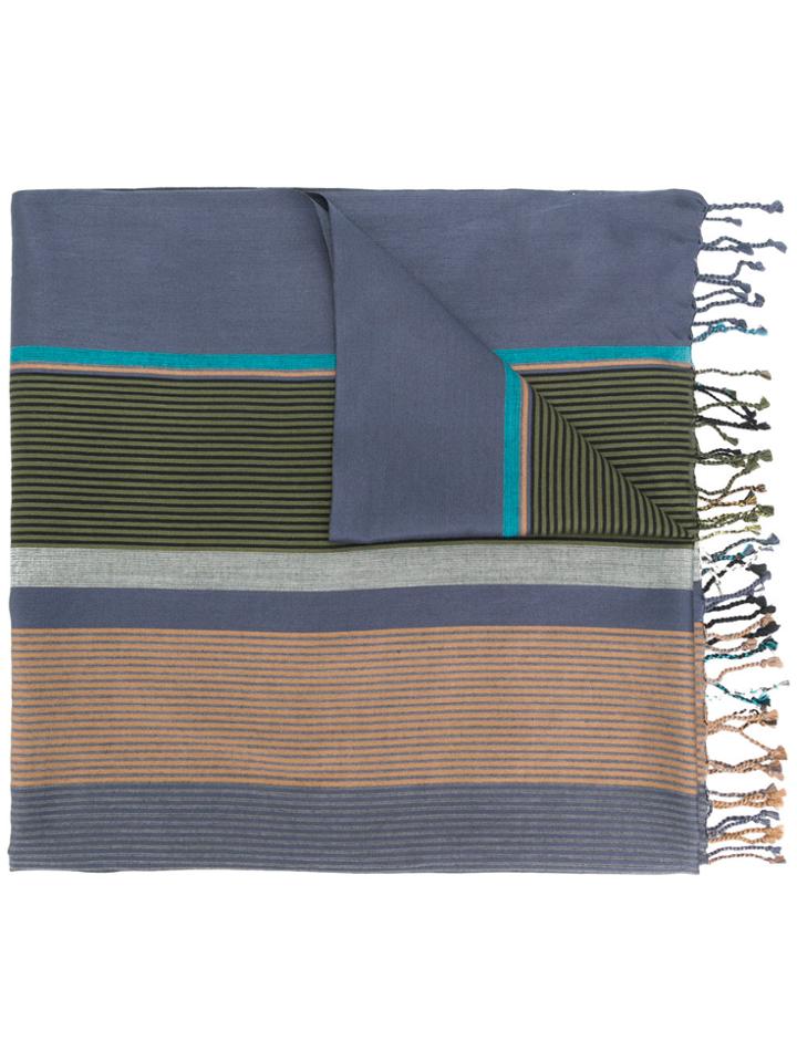 Paul Smith Mixed Stripe Scarf - Multicolour