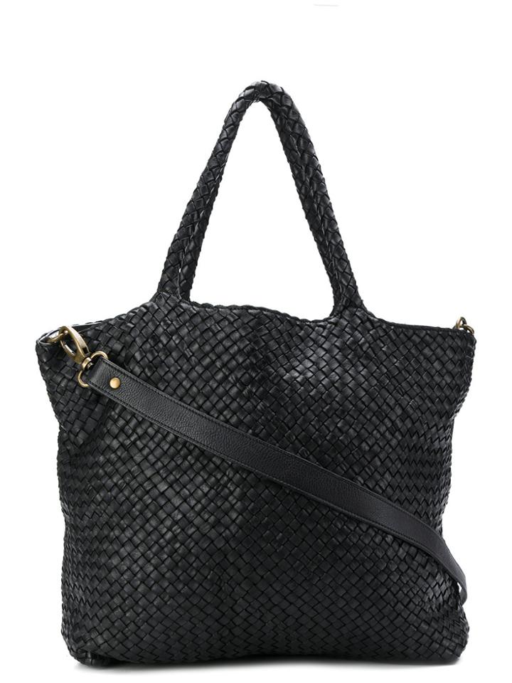 Officine Creative Woven Tote - Black