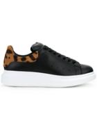 Alexander Mcqueen Animal Heel Sneakers - Black