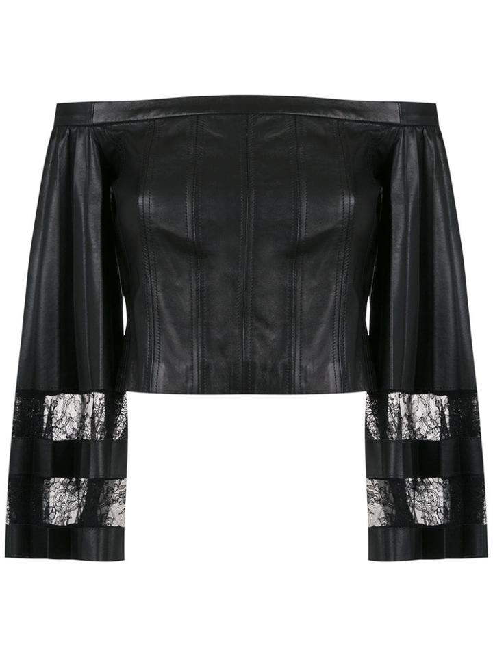 Clé Off The Shoulder Blouse - Black