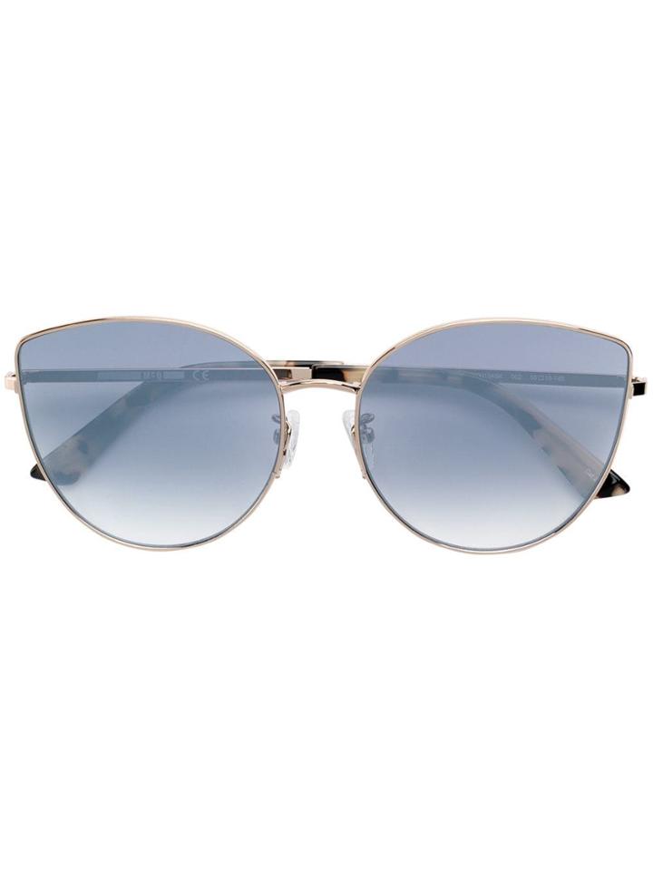 Mcq By Alexander Mcqueen Eyewear Cat Eye Sunglasses - Silver