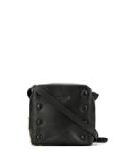 Céline Pre-owned Round Studs Square Crossbody Bag - Black
