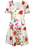 Blugirl Floral Print Dress - White