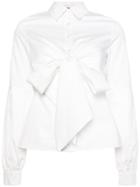 Alexis Tie Front Shirt - White