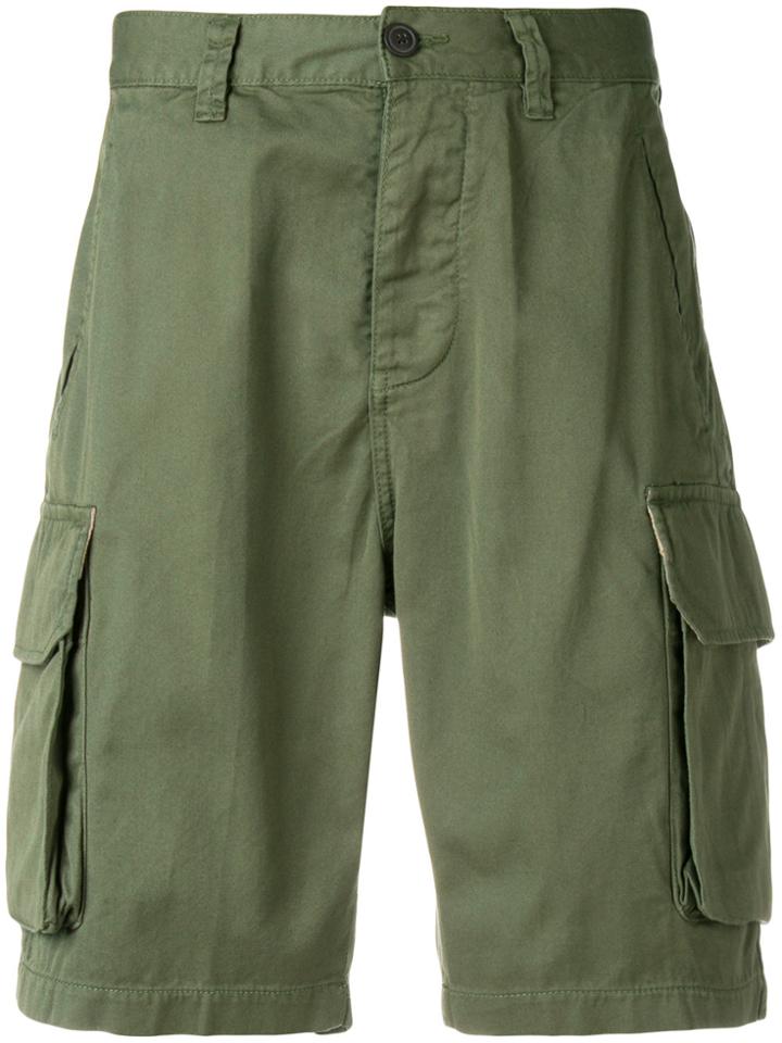 Deus Ex Machina Double Pocket Cargo Shorts - Green