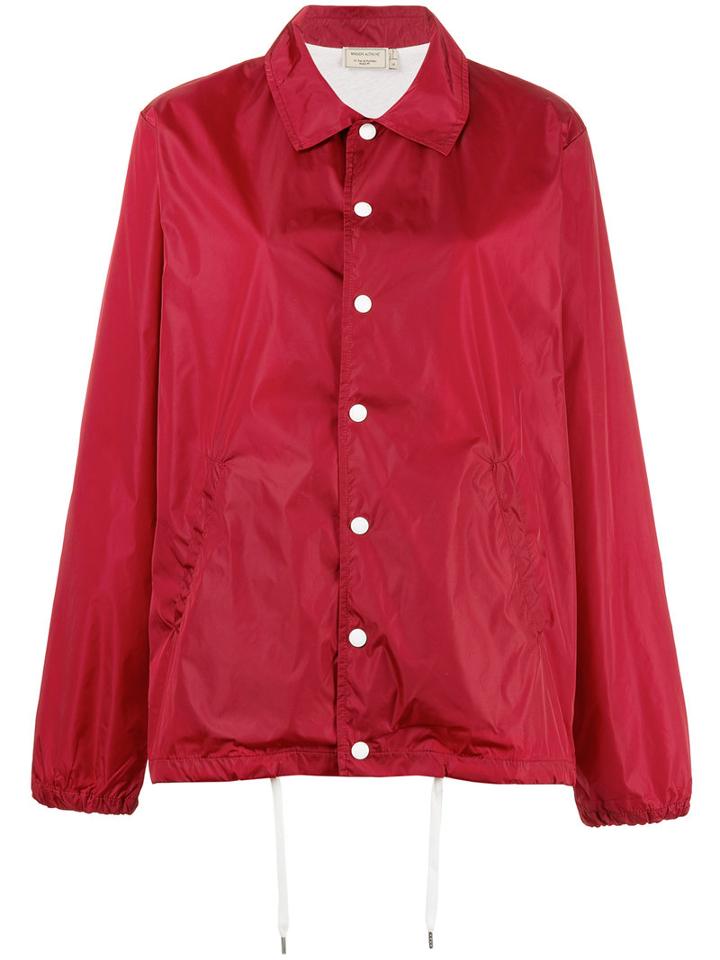 Maison Kitsuné Bomber Jacket, Women's, Size: Xs, Red, Polyamide