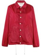 Maison Kitsuné Bomber Jacket, Women's, Size: Xs, Red, Polyamide