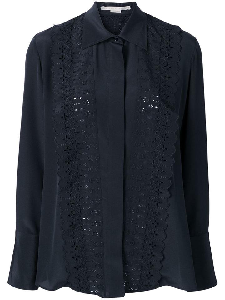 Stella Mccartney Ruffled Shirt - Blue