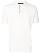 Paul Smith Striped Detail Polo Shirt - White